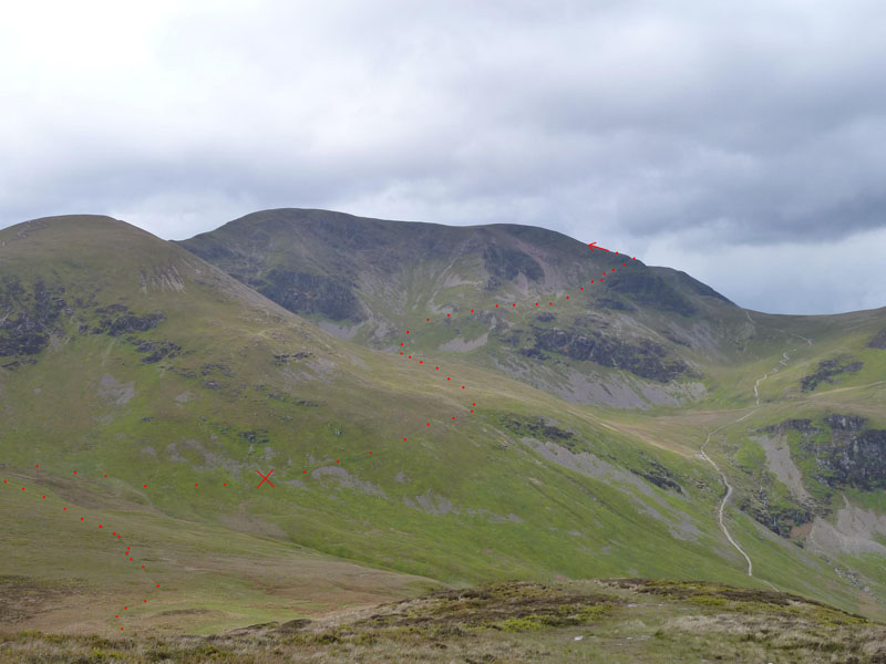 Eel Crag Ascent